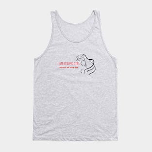 strong girl Tank Top